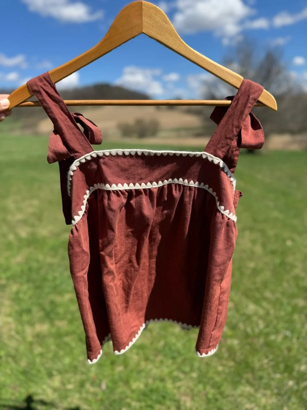 Entro Bohemian Tie Tank size small - Picture 1 of 6